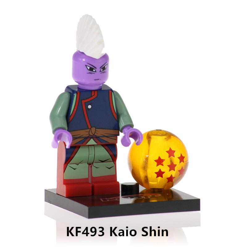 Кукла Dragon Ball Building Block Villain Small Particle Splicing Doll Single Toy Bag