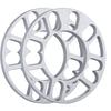 5мм Колесная проставка PCD100/114.3/120мм 4/5 отверстий M10/M12/M14 (Набор из 2)