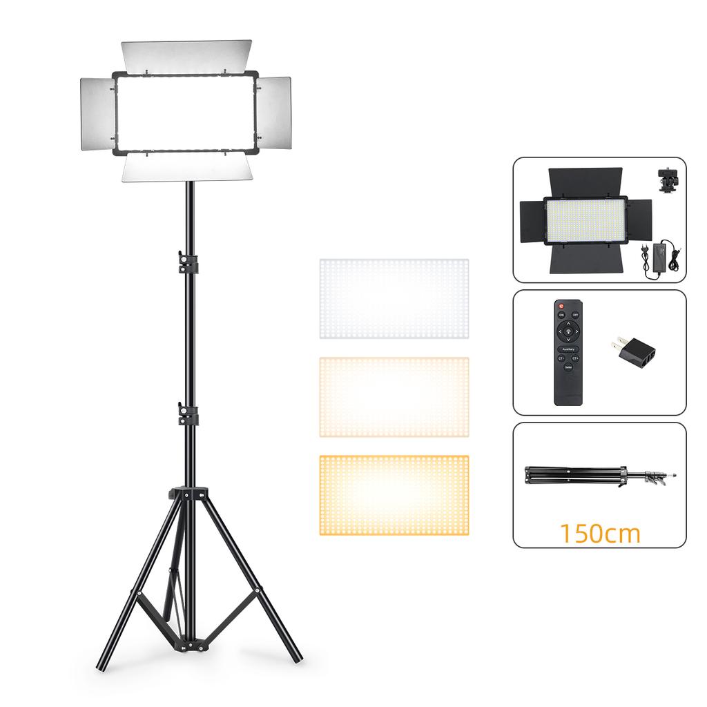 Светодиодные фонари Комплекты для фотостудии Видео освещение Портативная записывающая панель для фотографий Лампа Дополнительный штатив для Youbute Live Tiktok