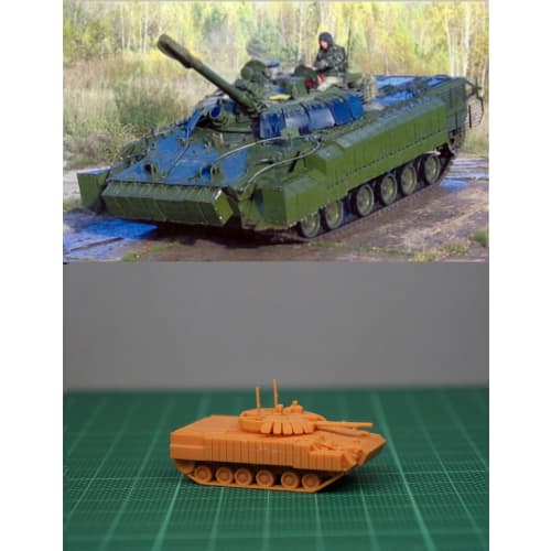 1/144 Russian BMP-3 ERA Infantry Fighting Vehicle Resin Kit