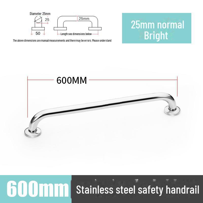 304 Stainless Steel Barrier-Free Bathroom Safety Handrail for Disabled and Elderly