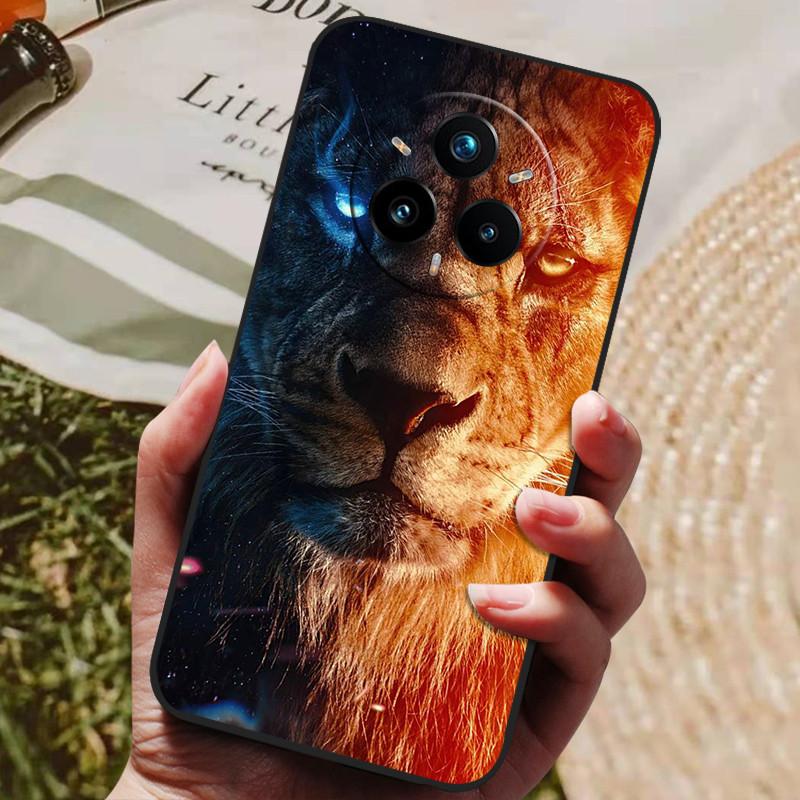 For Realme 14 Pro Plus Case Soft TPU Silicone Back Cover for Realme 14 Pro + Phone Cases Realme 14x 5G Global Cute Cartoon Capa