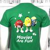 Футболка M&M's Шоколадные Конфеты Кинотеатр Carmike Cinemas Промо Размер S