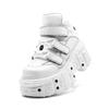 Summer Trendy Chunky Platform Dad Shoes Unisex High Top Sneakers with Tank Sole