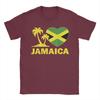 Оверсайз Футболка JamaicaShirt Я Люблю Флаг Ямайки Сердце Женская Унисекс Детская Девочки Футболка100% Хлопок Футболки для Унисекс Летние Топы