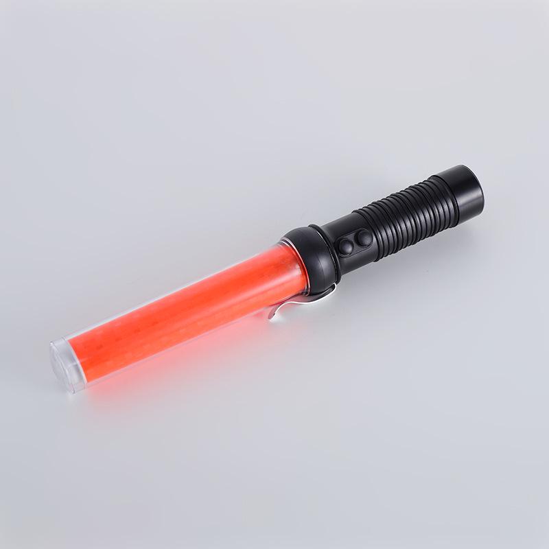 RSL-RW-071 LED Traffic Warning Baton with Reflective Strip and Whistle
