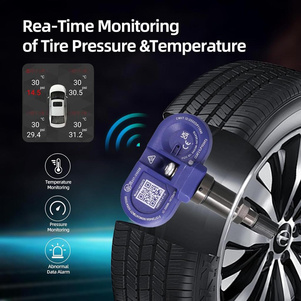 1/4PCS TPMS tire Pressure Sensor 149070101B 149070101C 1490701-01-B 1490701-01-C Fit for Tesla Fit for Model 3 S X Y