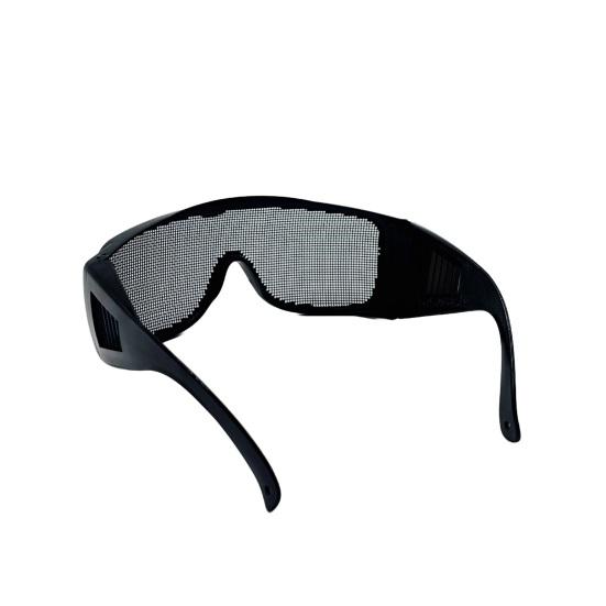 Защитные очки с линзами из металлической сетки, ударопрочные, легкие, портативные, для улицы