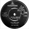 7-дюймовая пластинка HOLLIES Just One Look R5104 Parlophone 1964 Великобритания Рок Б/у