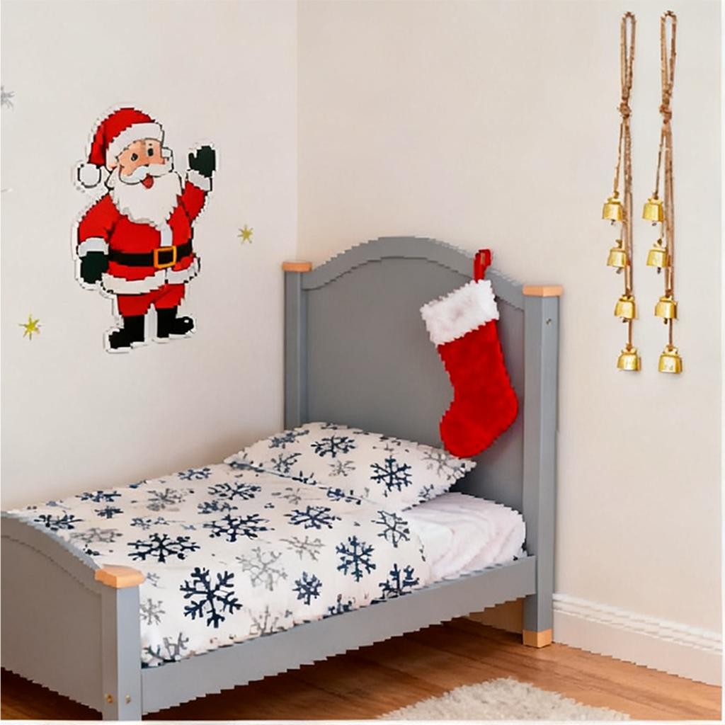 Retro Hemp Rope Bell Metal Wind Chime Pendant, Christmas Hemp Rope Ox Bell Diy Home Wall-mounted Iron Bell