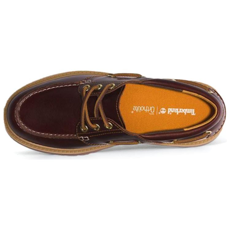 Timberland Премиальные лодочные туфли 'Коричневые' Женские A2QDMW