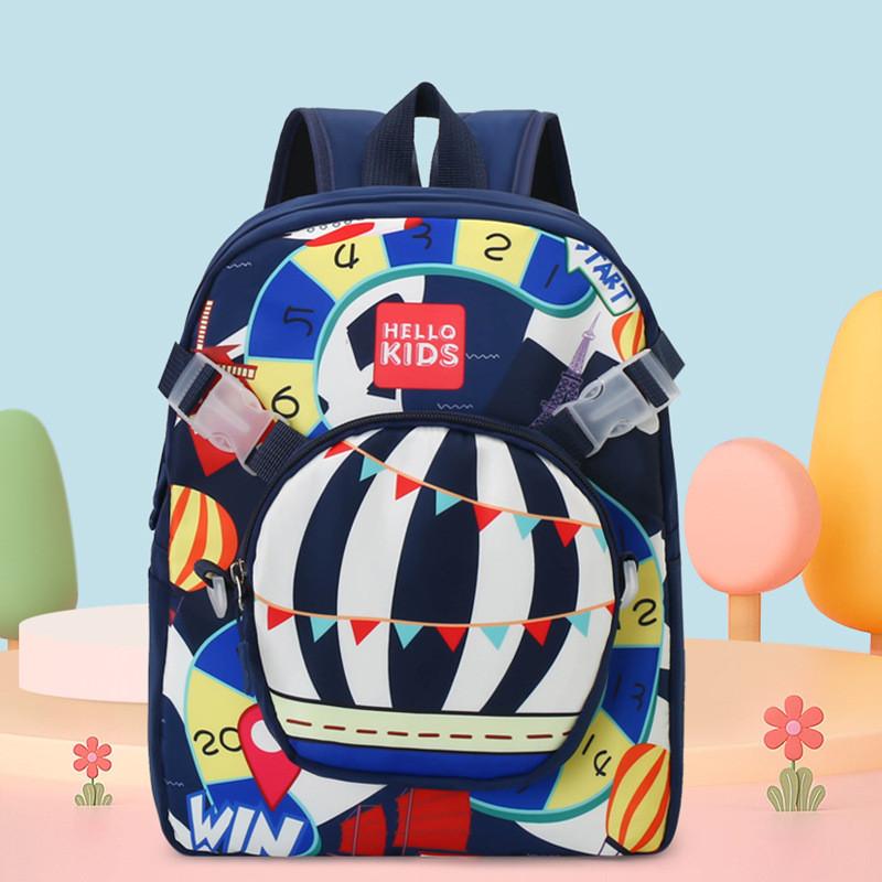 Charming Unicorn Print Kids Backpack Ideal For School Spacious Design With Breathable Material