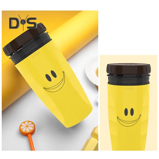 Portable Twizz Cup Leak-Proof Travel Mug with Straw Dual-layer Insulated Silicone Twist Design Hot/Cold Drinking Cups for Kids Students