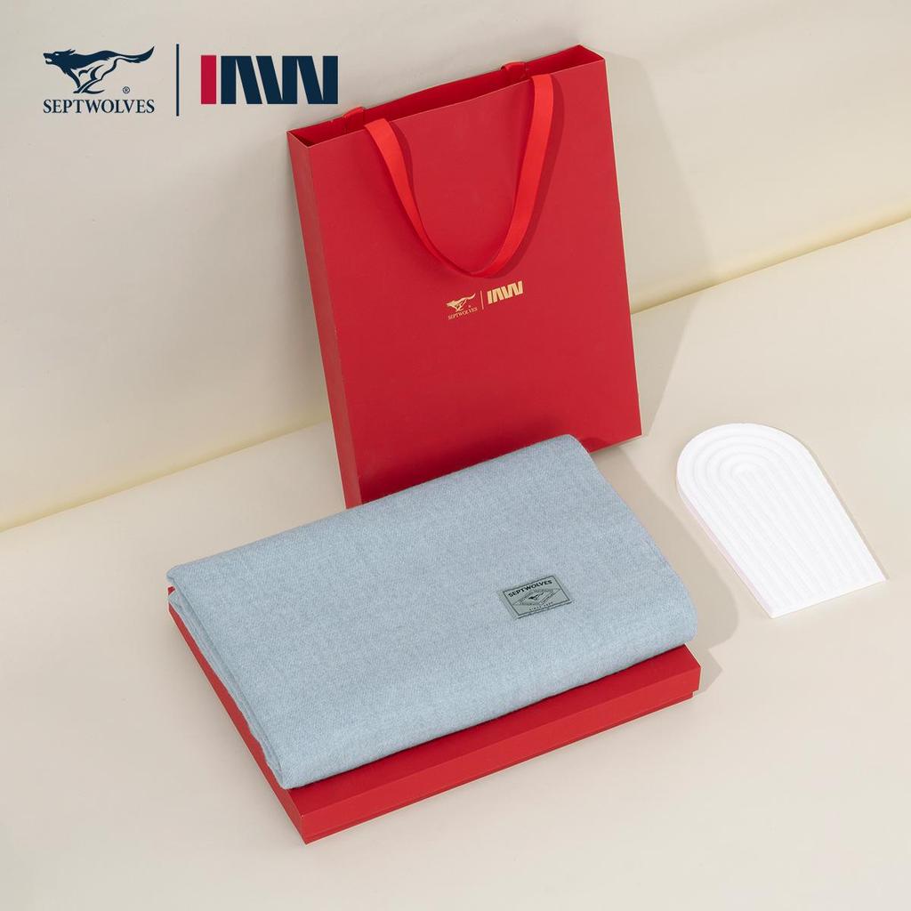 Universal Medium-Long Plaid Scarf: Stylish High-End Imitation Cashmere Neck Warmer for Men and Women