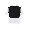 New FILA Regular T-Shirt Women's Black F11W344107A-BK