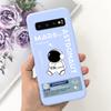 Чехол для Samsung Galaxy S10 S10e S10+ Милый Модный Мультяшный Чехол Мягкий ТПУ Чехол для Телефона Для Samsung S10 Plus S 10 Galaxy S10e Чехол