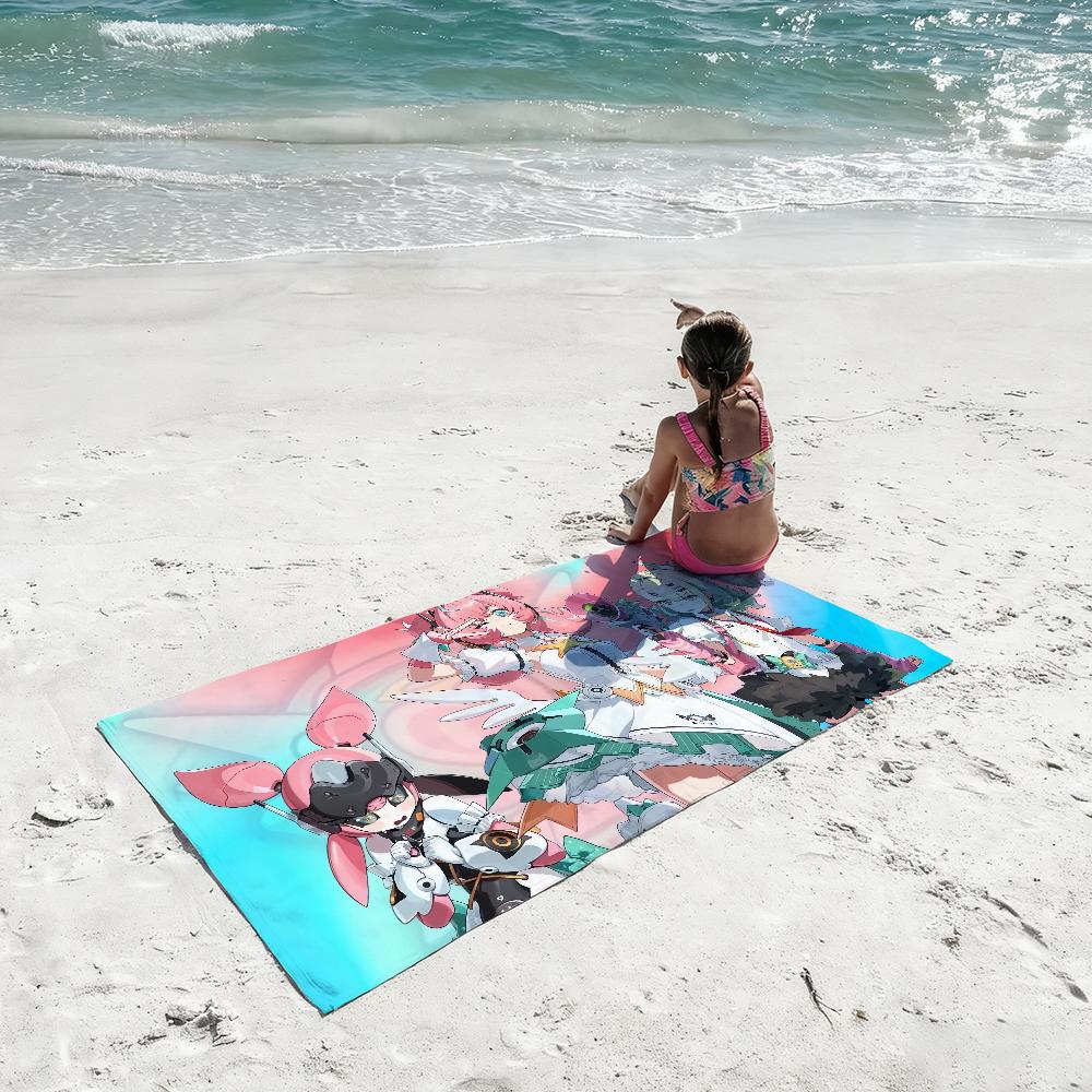 Zenless Zone Zero Aria ReDreaming Angel Towel Shower Sauna Travel Spa Quick Dry Gym Accessories Soft Large Beach Towels