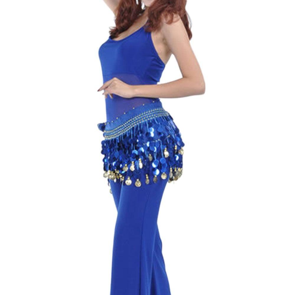 Для Таиланда/Индии/арабских стран шоу костюмы блестки танцовщица юбка пояс для танца живота набедренный шарф поясная цепочка