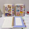 Cartoon Character Shape 100K Spacer Bronzing Student Notes Coil Book Small Book