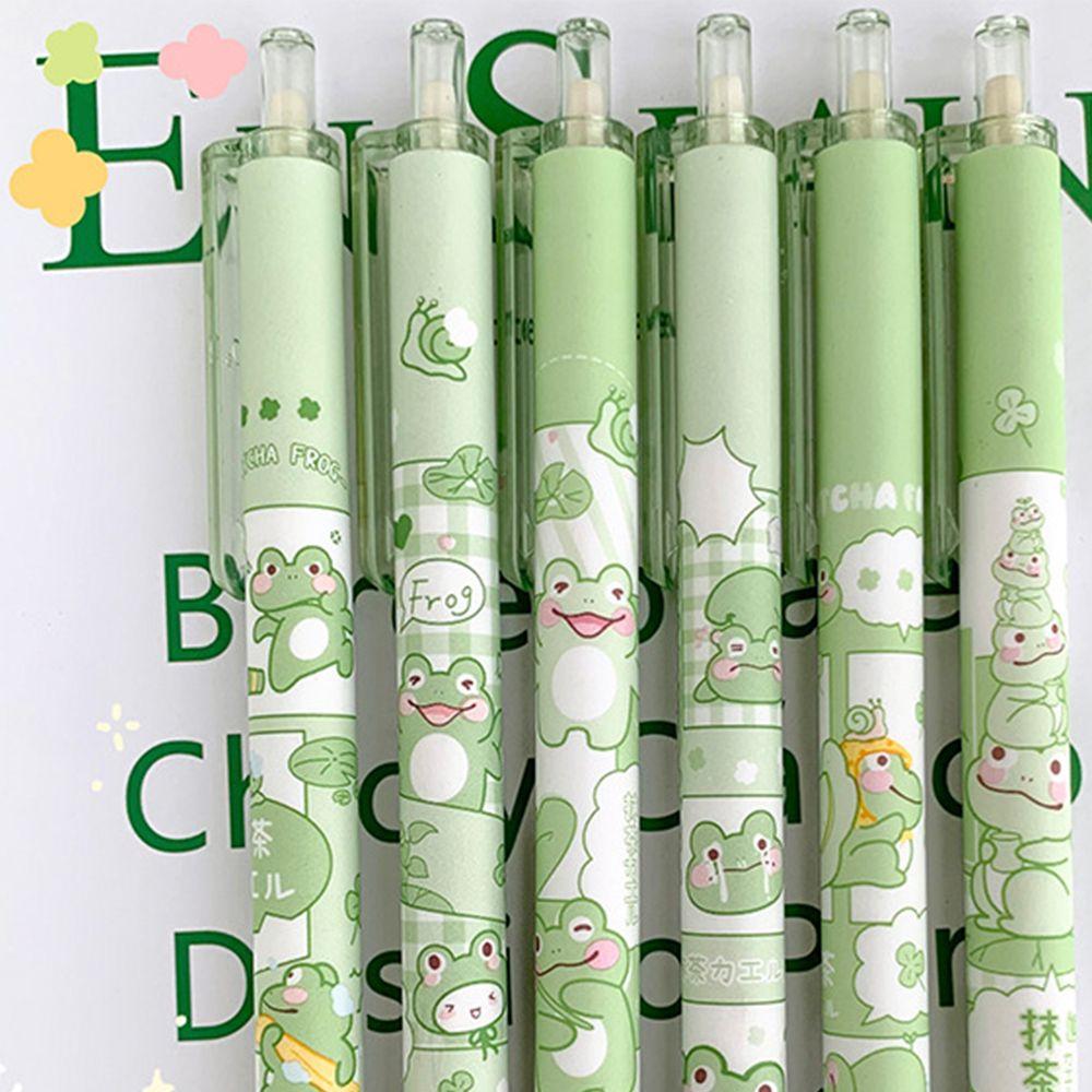 New Black Ink Cartoon Student Gel Pen Office Supplies Stationery