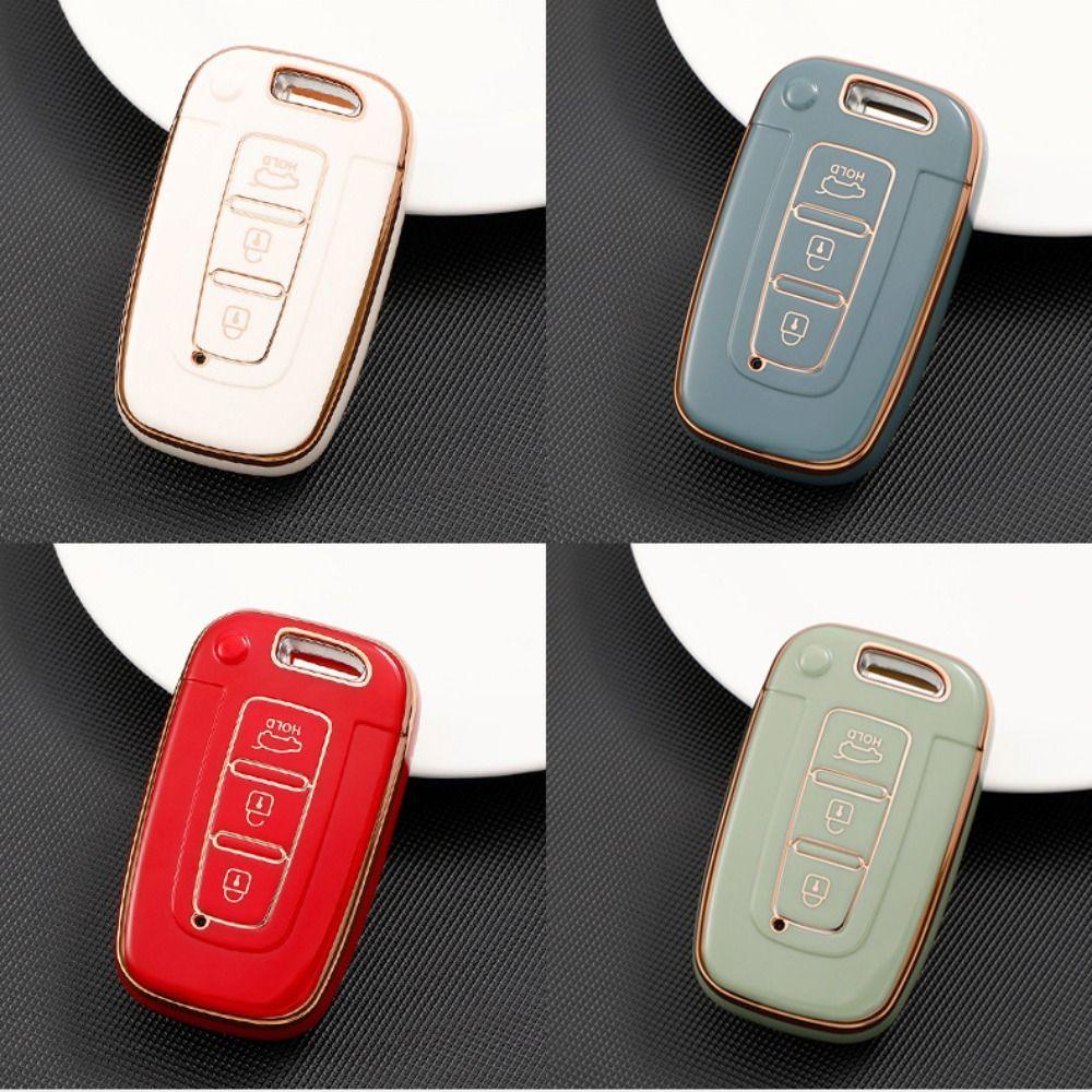 Чехол на 3/4 кнопки для ключа Kia/Forte/Rio 3 K2 K3 K5/Sportage/Hyundai IX35/Sonata 8