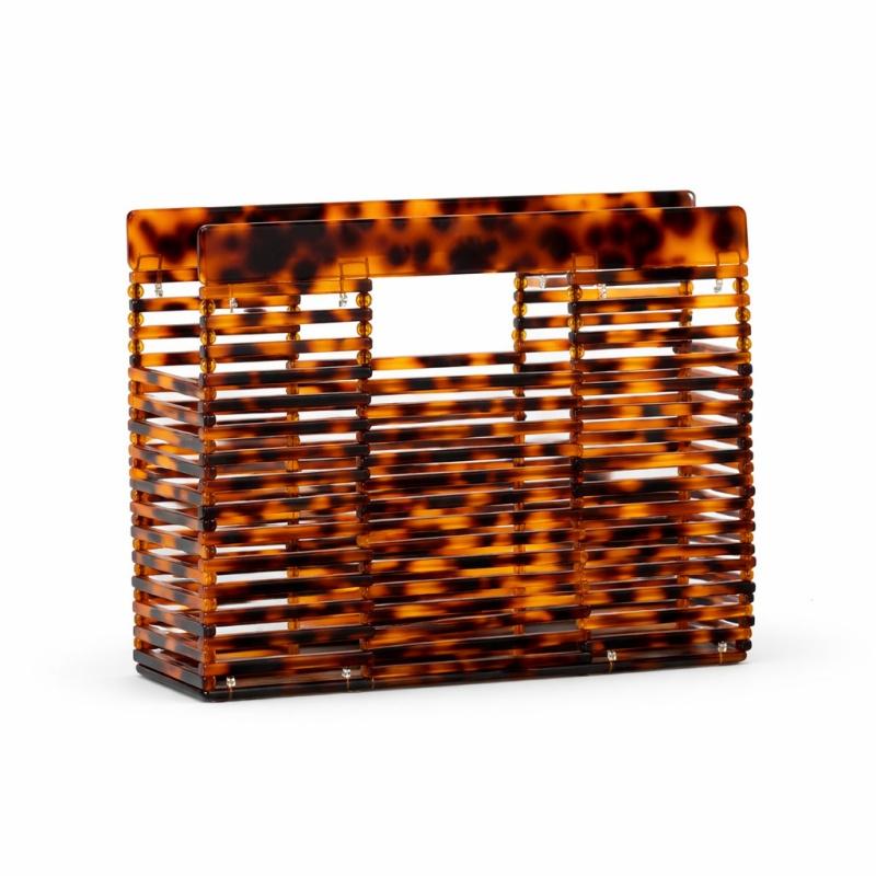 Mini Acrylic Grid Design Handbag Casual Vacation Beach Hollow Out Beach Bag Vintage Square Women Cocktail Party Prom Purse