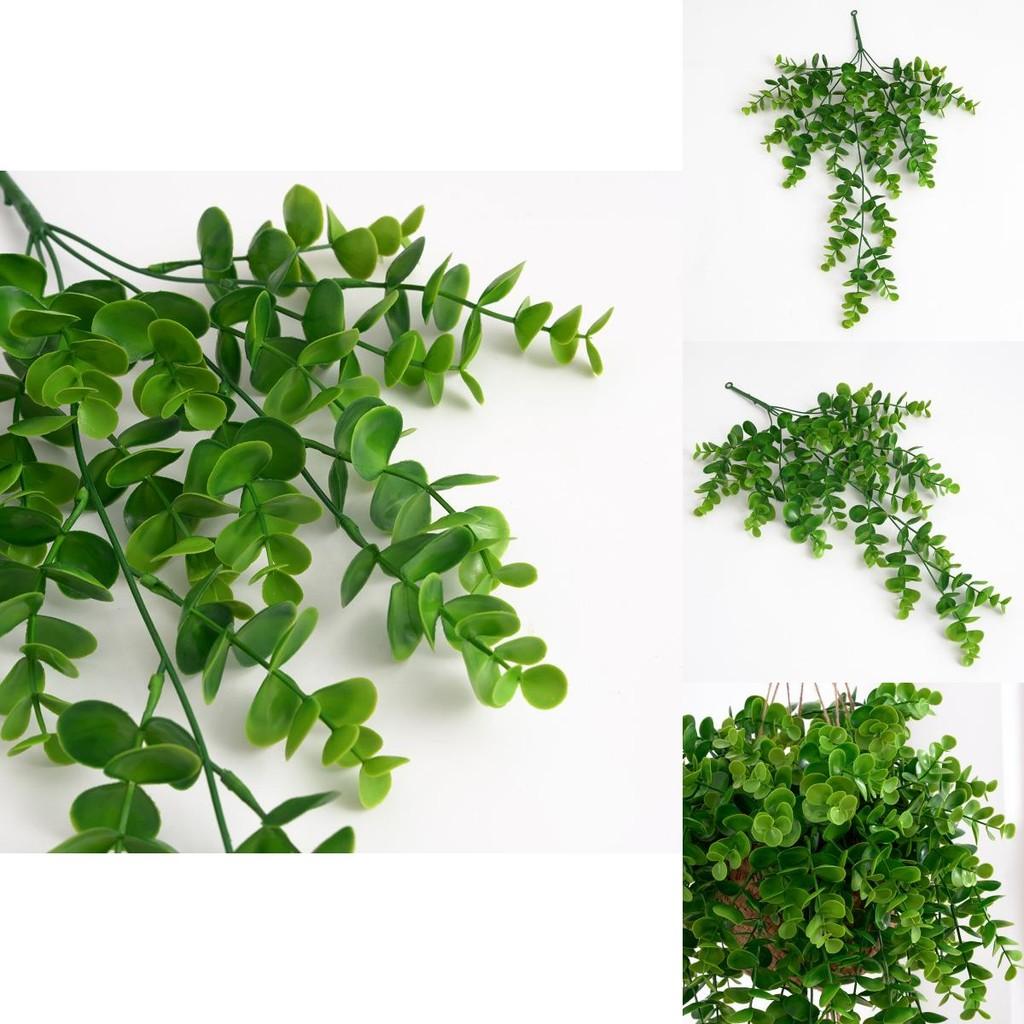 Настенное украшение из искусственного эвкалипта Citriodora с плетением из лозы для домашнего декора и фотосессий