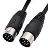 Rosebe DIN 8-Pin Serial Wiring, 8-Pin Male To 8-Pin Male MIDI Cable, DIN 8-Pin Speaker Cable Compatible, MIDI Extension Cable, DIN 8-Pin Signal Audio