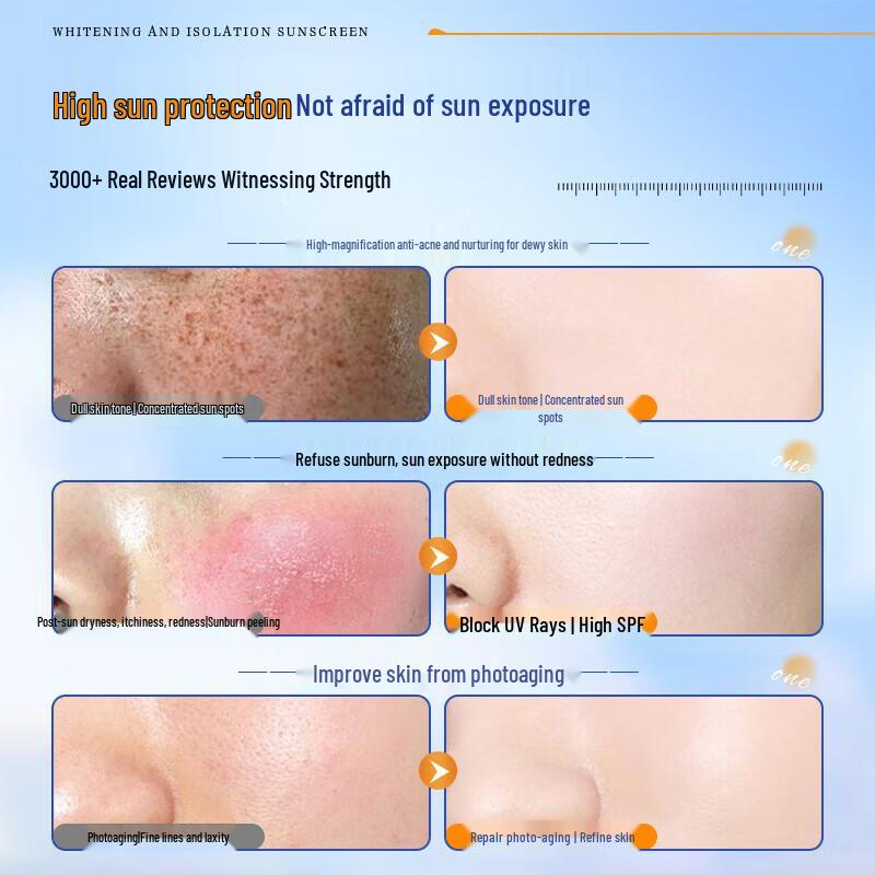 dyey Белый лосьон-крем от солнца Blue Fat Man SPF50+ PA+++