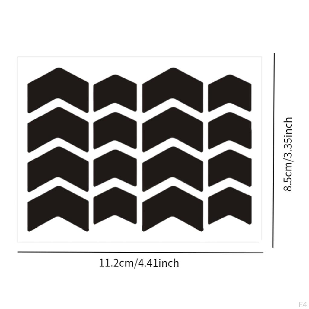 Велосипеды Скутеры Светоотражающие наклейки Черные наклейки Многофункциональные для шлемов, заборов Водонепроницаемые