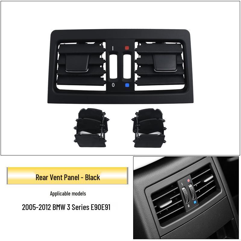 BMW 3 Серии E90 Задняя панель воздуховода - Накладка центральной консоли седла кондиционера.
