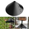 PP Squirrel Proof Baffle Pole Mounted Squirrel Guard Stopper for Outdoors Birds Feeder Pole And Shepherd Hooks