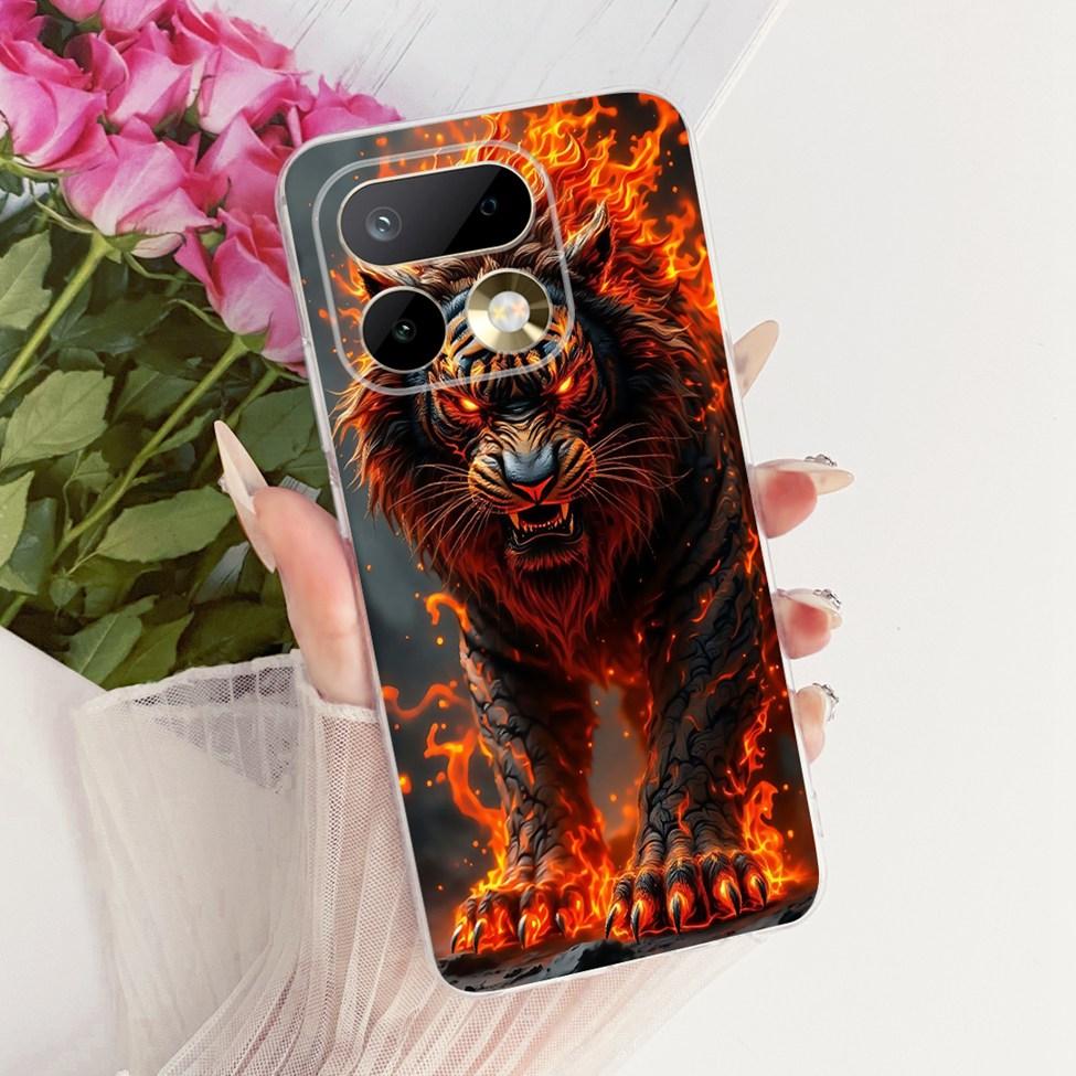 6.78'' For Realme 16Pro RMX5121 RMX5120 Case For Realme 16 Pro Cover Fashion Butterfly Cute Cat Cool Painted Soft Phone Casing