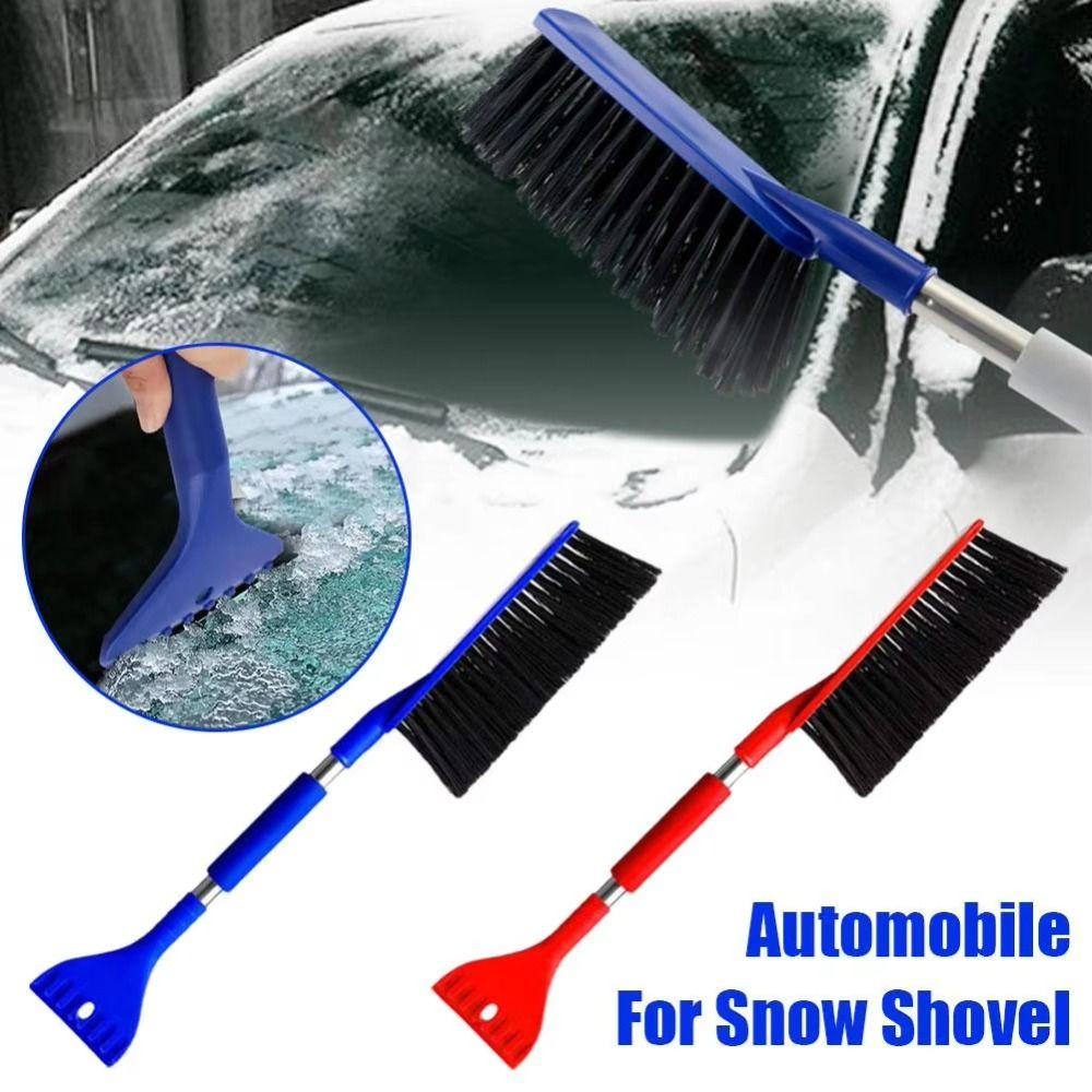 2 in 1 Car Snow Shovel Detachable Car Snow Brush Portable Car Ice Scrape