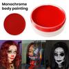 Colored Oil Face Body Paint Large Capacity Red/White/Black Paint Palette Kit Professional Art Theater Halloween Party Cosplay Clown Makeup Palette