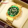 Fashion Mens Watches Luxury Waterproof Watch for Men Quartz Date Clock Luminous Watch+Box