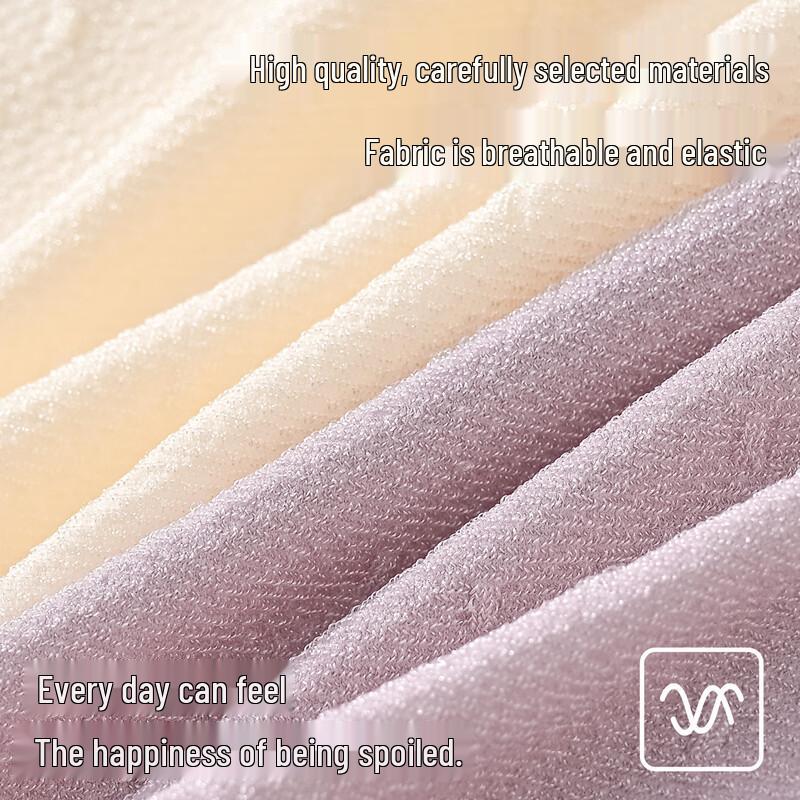 GUJIN Женские хлопковые трусы-слипы большого размера с контролем живота