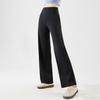 Women Yoga Pants High Waist Wide Leg Pants Breathable Lounge Trousers Spring Autumn Floor Length Pants for Women