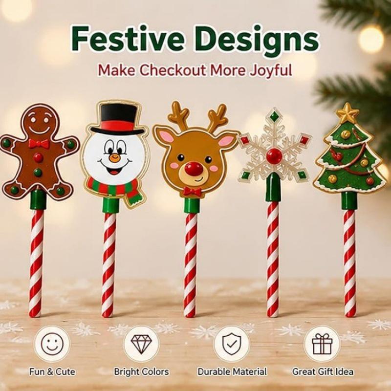 Credit Card Wand, Christmas Payment Magic Wand, Card Reader Payment,Holiday Checkout Prop, Fun Santa Payment Accessory
