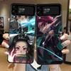 Чехол Demon Slayer Cartoon для ПК для Samsung Galaxy Zflip Z Flip 5G Zflip3 Flip3 Flip5G GalaxyZflip3 Мобильный телефон