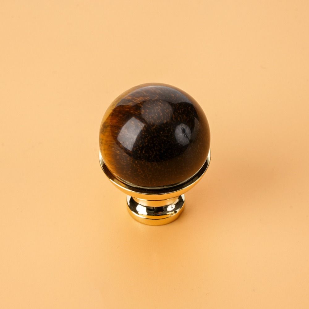 Многоцветные ручки для ящиков, одноотверстие, гальванизированные ручки для шкафов, декоративная отделка из латуни и мрамора, роскошь