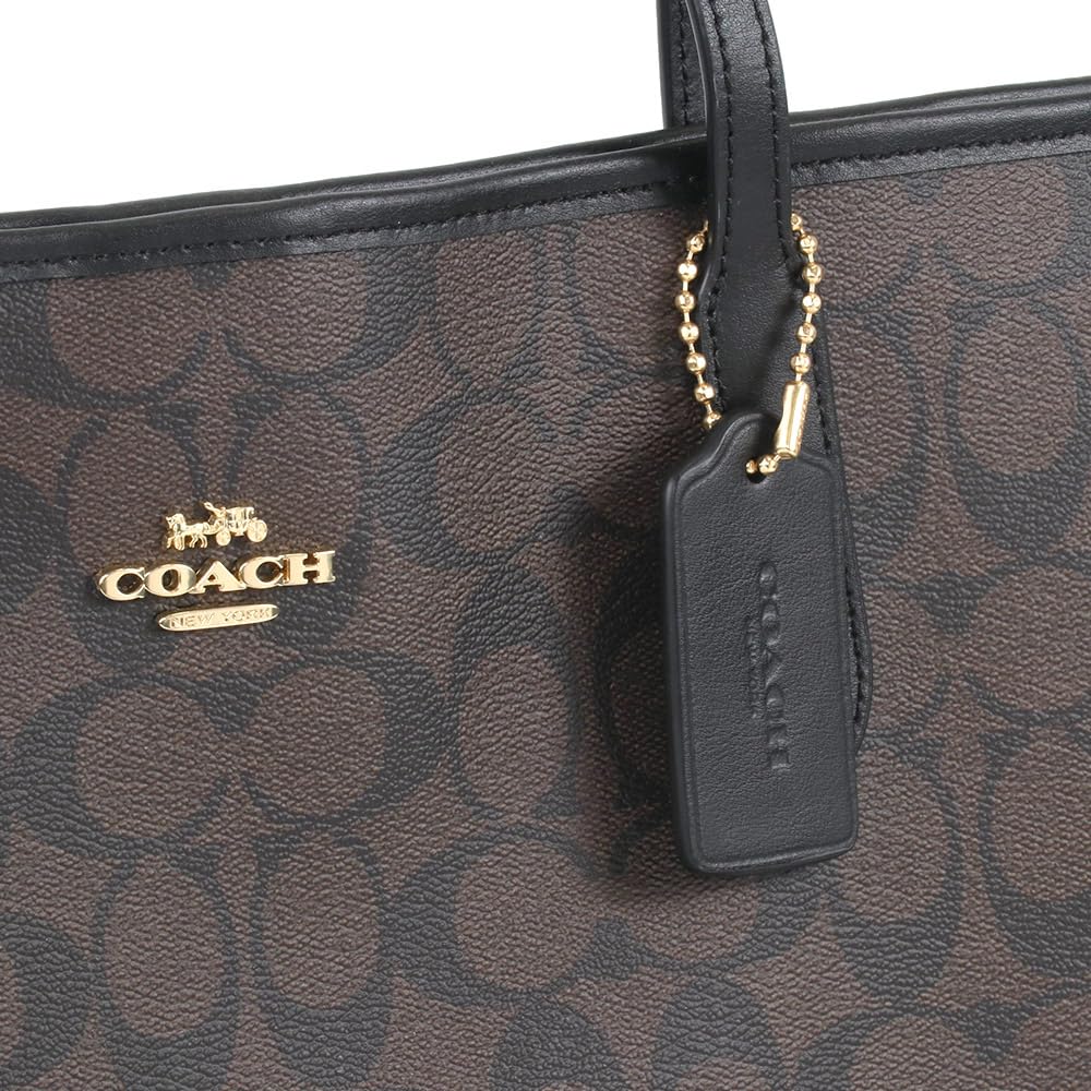 Tote Bag Brown X Black 5696 IMAA8 [Coach] Women's [Product]