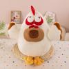 Soft Chicken Capybara Cotton Doll Hen Capybara Stuffed Doll Chicken Capybara Plush Toy  Birthday