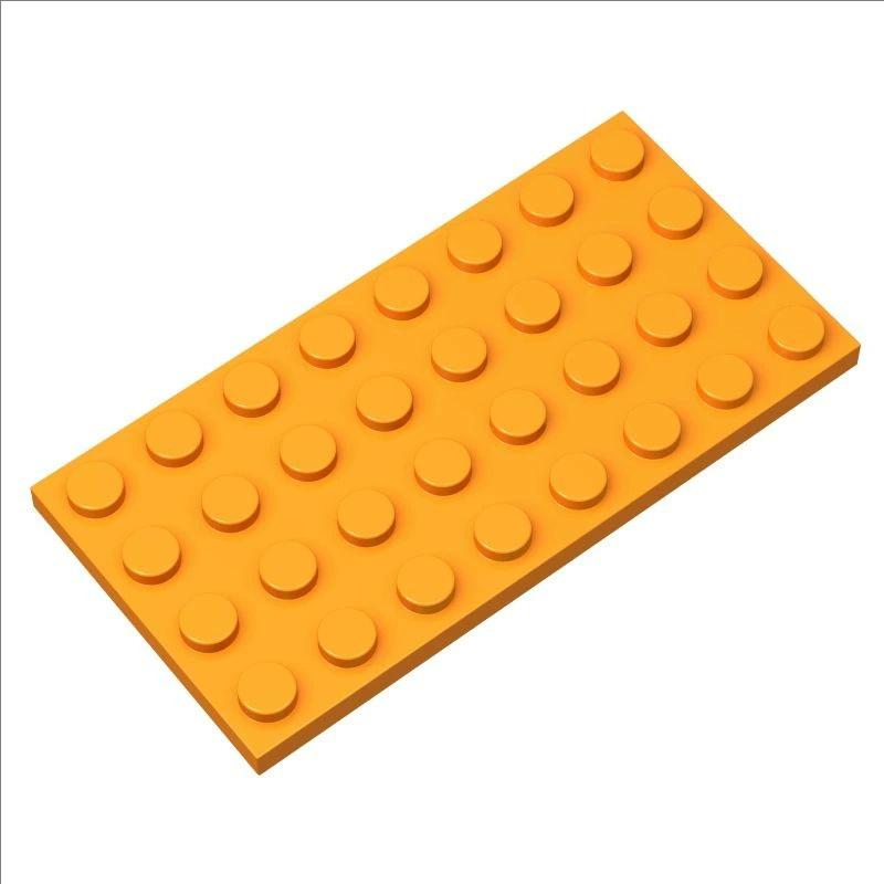 50 г/12 шт. 3035 Тонкие Кирпичики 4x8 Точек Строительные Блоки Moc Совместимые с Кирпичиками DIY Детская Игрушка Сборка