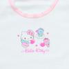 Набор Hello для возраста 25 месяцев и с этикеткой для имени на 147842 [Sanrio] Детское нижнее белье с коротким рукавом, 2, Китти, 90 см, 100% хлопок, вверх, внутри,