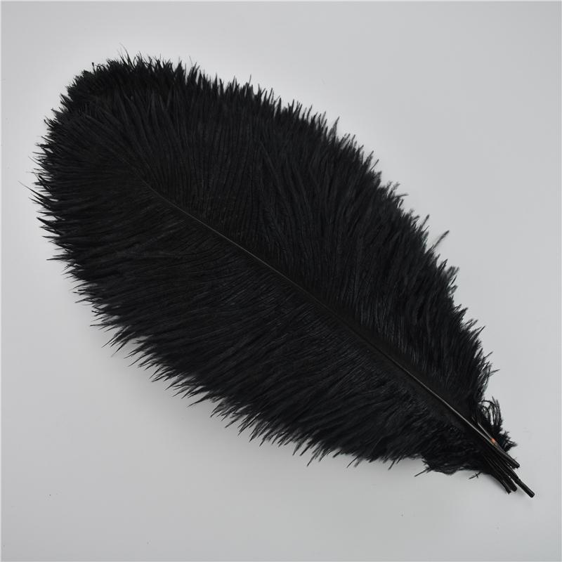10Pcs/Lot 30-35cm Ostrich Feathers for Crafts White Feathers for Vases Wedding Party Decoration Handicraft Accessories DIY Plume