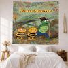 Biene Maja Custom Your Name Wall Decor Tapestry Art For Pet Memorial Birthdaywedding Party Backdrop Family Gift