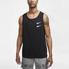 Nike Мужские майки Черные с круглым вырезом Умеренный прямой крой CQ5294-010
