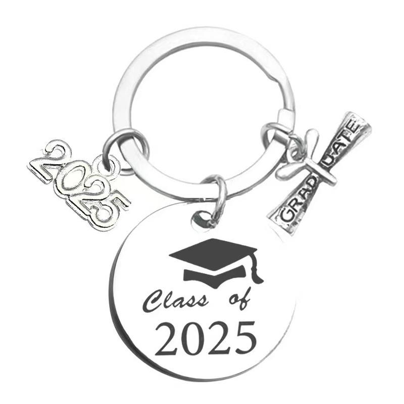 Выпускной брелок 2025 года, вдохновленные подарки для выпускников университетского колледжа, средней школы, сувенир для старшеклассников