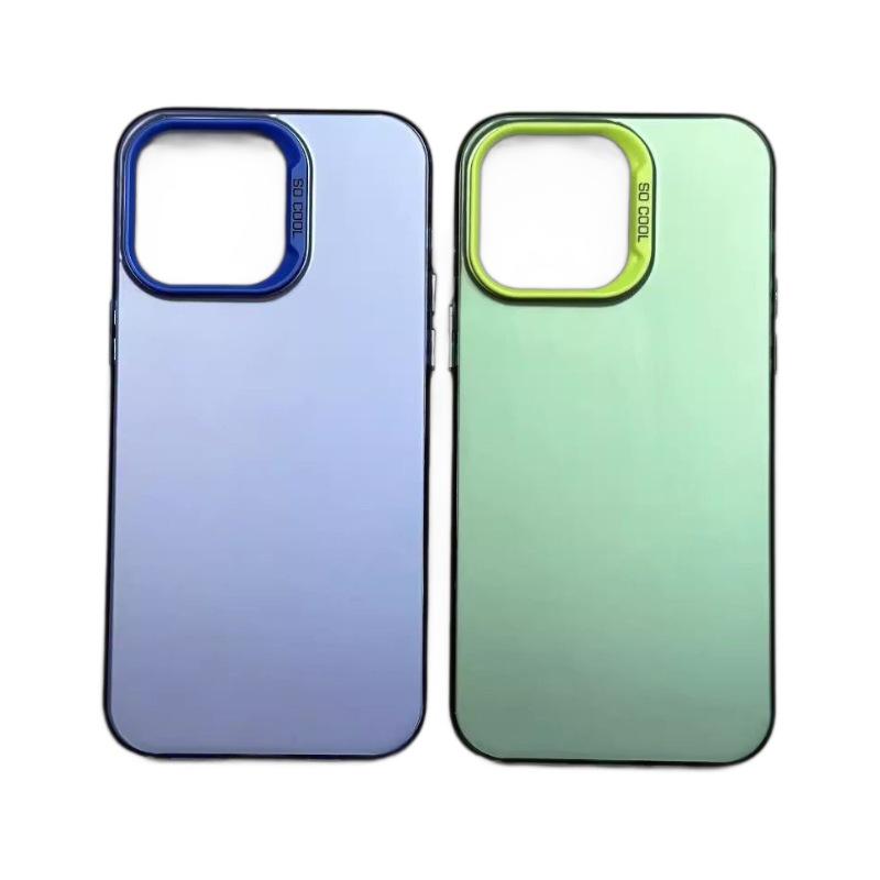 Белый перламутровый лазерный жесткий чехол для iPhone 15 Pro/14/13/12/11/Xs Max/XR